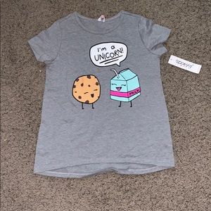 Girls “I’m a unicorn” tee